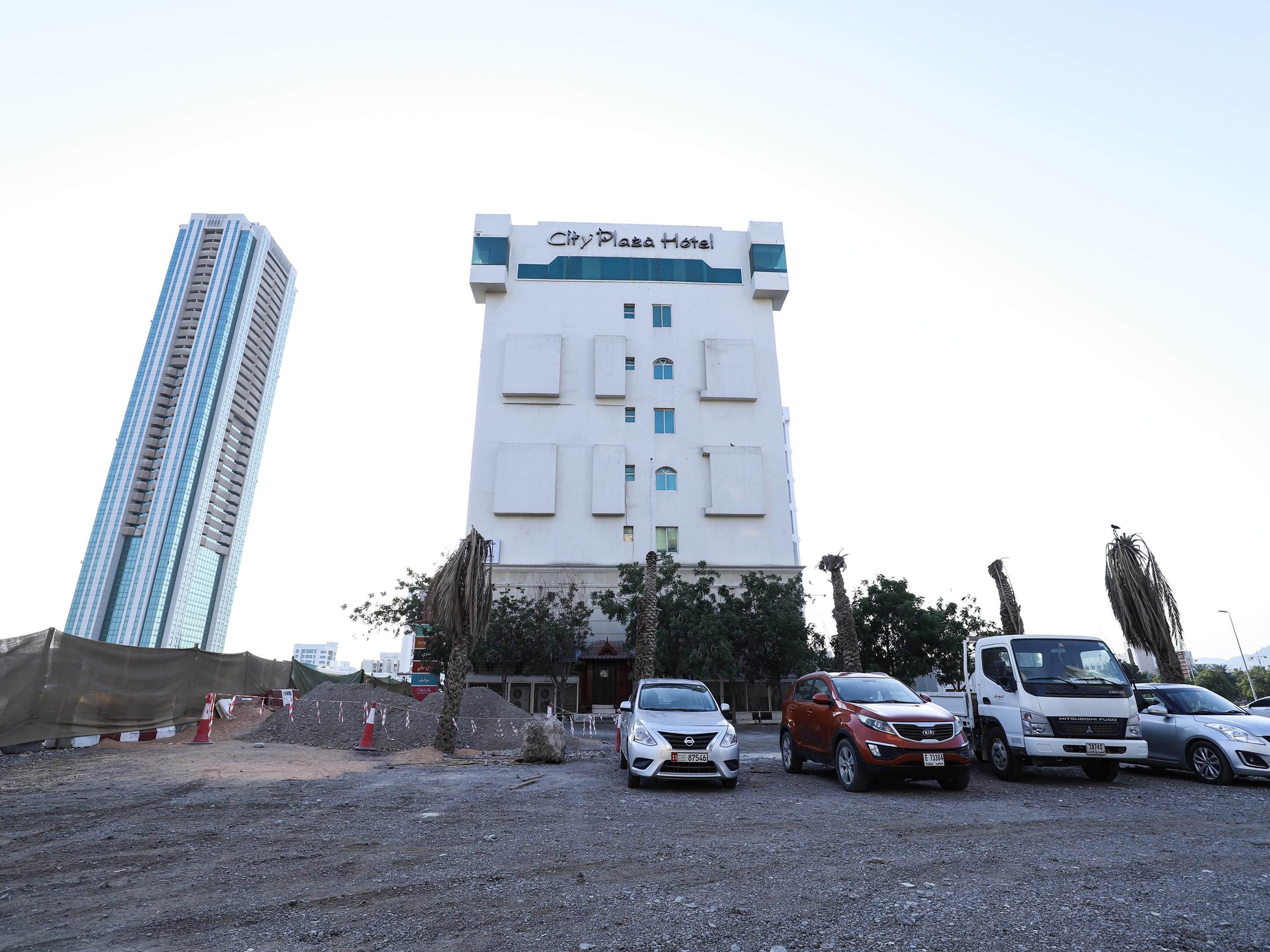 City Plaza Hotel Fudzsejra Kültér fotó